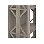 Bush Furniture Homestead 66"H 4-Shelf Bookcase with Adjustable Shelves, Driftwood Gray Laminated Wood (HOB166DG-03)~#|#~E18E4544-7BD4-4E4E-B6B9509121319B65_sc7