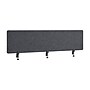 Bush Business Furniture Fabric Privacy Panel, 18"H x 70"W, Cool Charcoal (PSP170CL-03)~#|#~E1924035-1477-427E-8A3585F46BA5DFF9_sc7