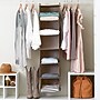 Household Essentials 6‑Shelf Hanging Closet Organizer, Beige (HH7802-1)~#|#~E195B958-056D-4C3F-B80A9C867F0EFE15_sc7