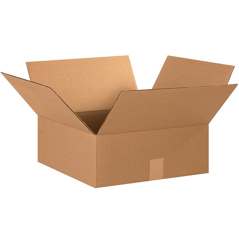 15" x 15" x 6" Shipping Boxes, 32 ECT, 25/Bundle (BS151506) image 1