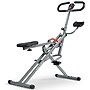 Sunny Health & Fitness Row-N-Ride Hydraulic Squat Assist Trainer, Gray/Black (SF-A023053)~#|#~E19F2FF1-DF0B-440F-841E54FFC4578E15_sc7