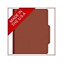 Medical Arts Press Pressboard Classification Folder, 2 Dividers, 2" Expansion, Letter Size, Red, 10/Box (DV-T42-26-3RED)~#|#~E19F6170-F330-497F-A59C1979A9DAD13D_sc7