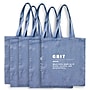 Recycled Cotton Twill Tote - Grit - 5 Pack~#|#~E1A7D753-C140-4D9F-A8EABA564FE7F7E5_sc7