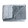 Bouncyband Soft Fleece 10 lb.Weighted Medium Sensory Blanket for Kids, 65" x 45", Gray (BBALPWB10GY)~#|#~E1A883F5-C255-480A-9692B1893B292033_sc7