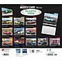 2025 BrownTrout American Muscle Cars 7" x 12" Monthly Deluxe Wall Calendar (9781975479398) Staples
