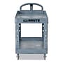 Rubbermaid Commercial BRUTE 2-Shelf Foam Mobile Utility Cart with Casters, Gray (RCP2192464)~#|#~E1AFCA70-373A-411F-8090A9B6C903FFEA_sc7