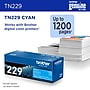 Brother TN229 Cyan Standard Yield Toner Cartridge (TN229C), print up to 1200 pages~#|#~E1B2994C-13CC-4EB6-8BC4DA155ED75F58_sc7