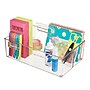 iDESIGN 2-Compartment Plastic Desk Organizer, Clear, 2 Piece (29187M2)~#|#~E1B3D874-20AB-4D04-A7550FDB63303D09_sc7