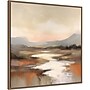 Amanti Art Peaceful Scenic River View I by Irena Orlov Framed Canvas Wall Art Print, 30"W x 30"H (A42678929266)~#|#~E1B51F6B-D2C3-4A99-B1CB02EB46FAE410_sc7