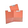 Davis Group Premium Polypropylene Clipboard, Letter Size, Orange, 10/Pack (4511-19-10)~#|#~E1B67702-475F-4831-B289DC5CDBC9A135_sc7