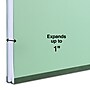 Staples® Classification Folder, 1" Expansion, Letter Size, Light Green, 25/Box (ST18346/TR18346)~#|#~E1B894F5-77C7-4A7E-8F22BD2A238D3E48_sc7