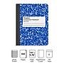 Staples® Composition Notebook, 7.5" x 9.75", Wide Ruled, 100 Sheets, Blue (ST55073)~#|#~E1B93E99-8CFA-4FB5-9FE99D2FFAC9A38B_sc7