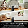 Shark Never Change HEPA Tower Air Purifier, Charcoal Grey (HP152)~#|#~E1BF1F0D-A288-4477-8BB302AF55BA288D_sc7