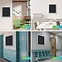 Ghent 36"H x 30"W Enclosed Recycled Rubber Bulletin Board with Satin Frame, 1 Door, Confetti (PA13630TR-CF)~#|#~E1BFF6C5-B9D2-4D83-82250E7328CCEB8A_sc7