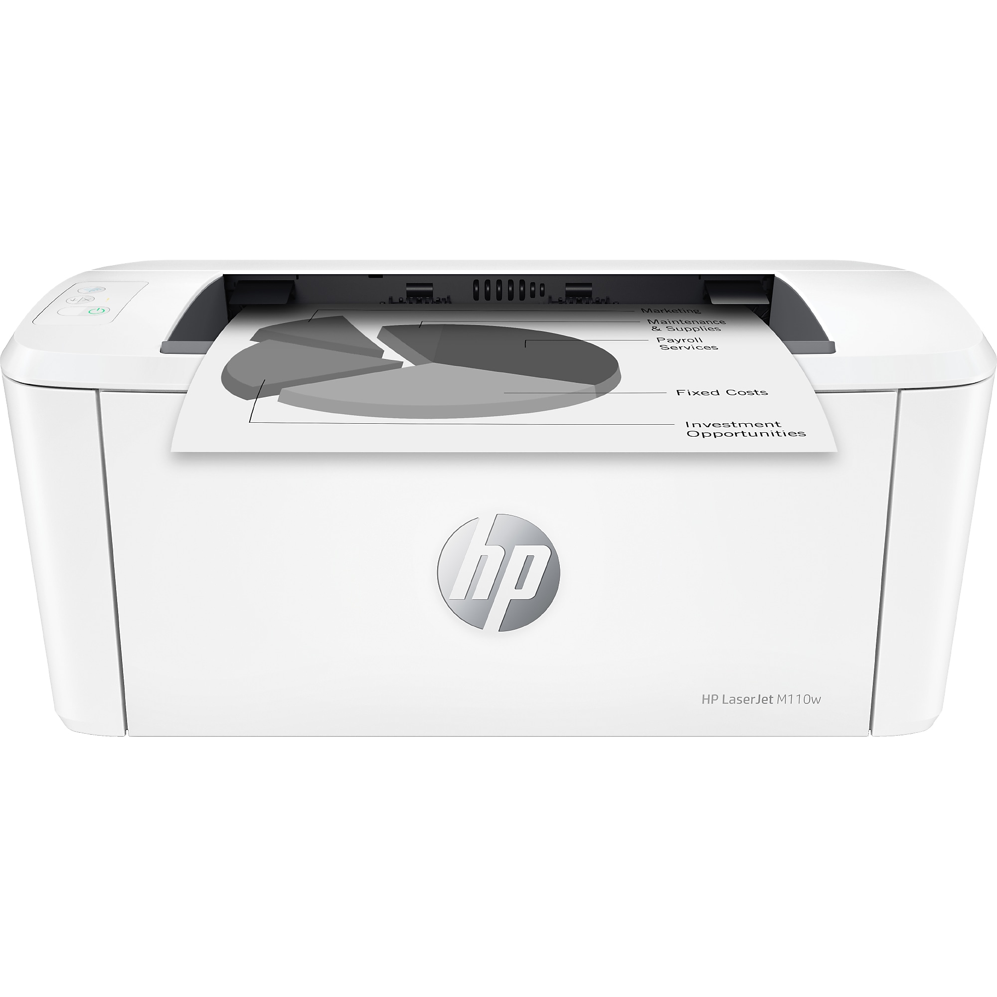 HP LaserJet M110w Wireless Black & White Printer, Print Only, Best for Home Office, AI Enabled (7MD66F) Sansujyuku sansujyuku.com