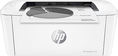 HP LaserJet M110w Wireless Black & White Printer, Print Only, Best for Home Office, AI Enabled (7MD66F) Sansujyuku sansujyuku.com