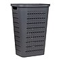 Mind Reader Slim Tapered Hamper with Lid, Plastic, Gray (SWHAMP50-GRY)~#|#~E1C9CF51-5A20-445B-A46E59C3753DC53C_sc7