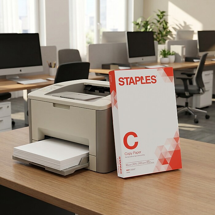 Staples Copy Paper, 8.5