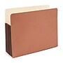 Staples Expanding File Pocket with Tyvek‑Reinforced Gussets, Letter Size, 7‑Inch Expansion, Straight‑Cut Tab, Brown – 5/Pack~#|#~E1D9B56B-33AA-406F-9A0DDA70BE87CF02_sc7