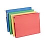 Staples Hanging File Folders, 3.5" Expansion, Stright Cut, Letter Size, Assorted Colors, 4/Pack (ST419192/419192)~#|#~E1DB4EBF-20C5-48B1-926206366019AFDF_sc7