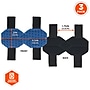 Chill-Its 6613 Hard Hat Cooling Ratchet Pad, Microfiber, Blue, 3/Pack (12449)~#|#~E1DEAC87-BF7D-42B9-899CBE6608190DF0_sc7