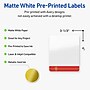 Avery Rectangle Multipurpose Labels, 4" x 3-1/3", White, 40/Pack (19479370550)~#|#~E1DFCAAA-7301-47F5-B11D8212F1E06303_sc7