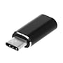 4XEM USB-C to 8-Pin Lightning Adapter, Male to Female, Black (4XUSBCM8PINFB)~#|#~E1E3DB01-E908-42EC-A26F8D1E6294FD7F_sc7