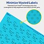 Avery Laser/Inkjet Multipurpose Square Labels, 1" x 1", Bright Blue, 480/Pack (94103)~#|#~E1E923B5-9B34-452A-B4A630E1DAE04B42_sc7