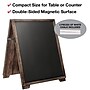 Excello Global Products Chalkboard, Magnetic, 13" x 17", Wood Frame (EGP-HD-0547)~#|#~E1EF3146-8412-4A02-9E186B704CBBA985_sc7