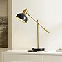 Safavieh Amur 24" LED Table Lamp with USB Port, Black/Brass Gold (TBL4456A-U)~#|#~E1F6E26D-B1CB-421E-B6C43B197A0393C0_sc7