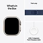 Apple Watch Ultra 3 GPS + Cellular Smartwatch, 49mm, Natural Titanium Case with Blue Trail Loop, Medium/Large (MEWU4LW/A)~#|#~E1F90499-611E-4C87-8629DFED07A69E8F_sc7