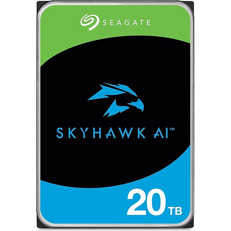 Seagate SkyHawk AI 20TB 3.5" SATA Internal Hard Drive (ST20000VE002) image 1