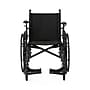 Medline Guardian K4 Lightweight Manual Wheelchair. 18" Seat Width, Desk-Length Arms, Black (K4186N34S)~#|#~E1FDFFDD-F716-48C8-9C65CAC5410C9001_sc7