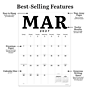 2027 TF Publishing Medium Art 12" x 17" Monthly Desk or Wall Calendar, Multicolored (27-8512)~#|#~E2052F01-341D-41C7-BA8A2C620B2CCBCC_sc7
