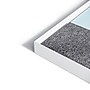 U Brands Glass Dry-Erase Whiteboard, Aluminum Frame, 3' x 1' (3199U00-01)~#|#~E2052F9E-D6DD-4148-B55CACEFEE95D07A_sc7
