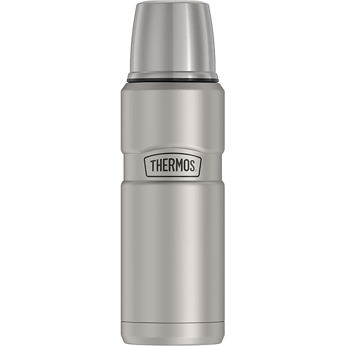 Boîte à Snack Thermos Stainless King - Acier Inoxydable Couleur Cranberry - Neuf - Modèle 4001.248.047