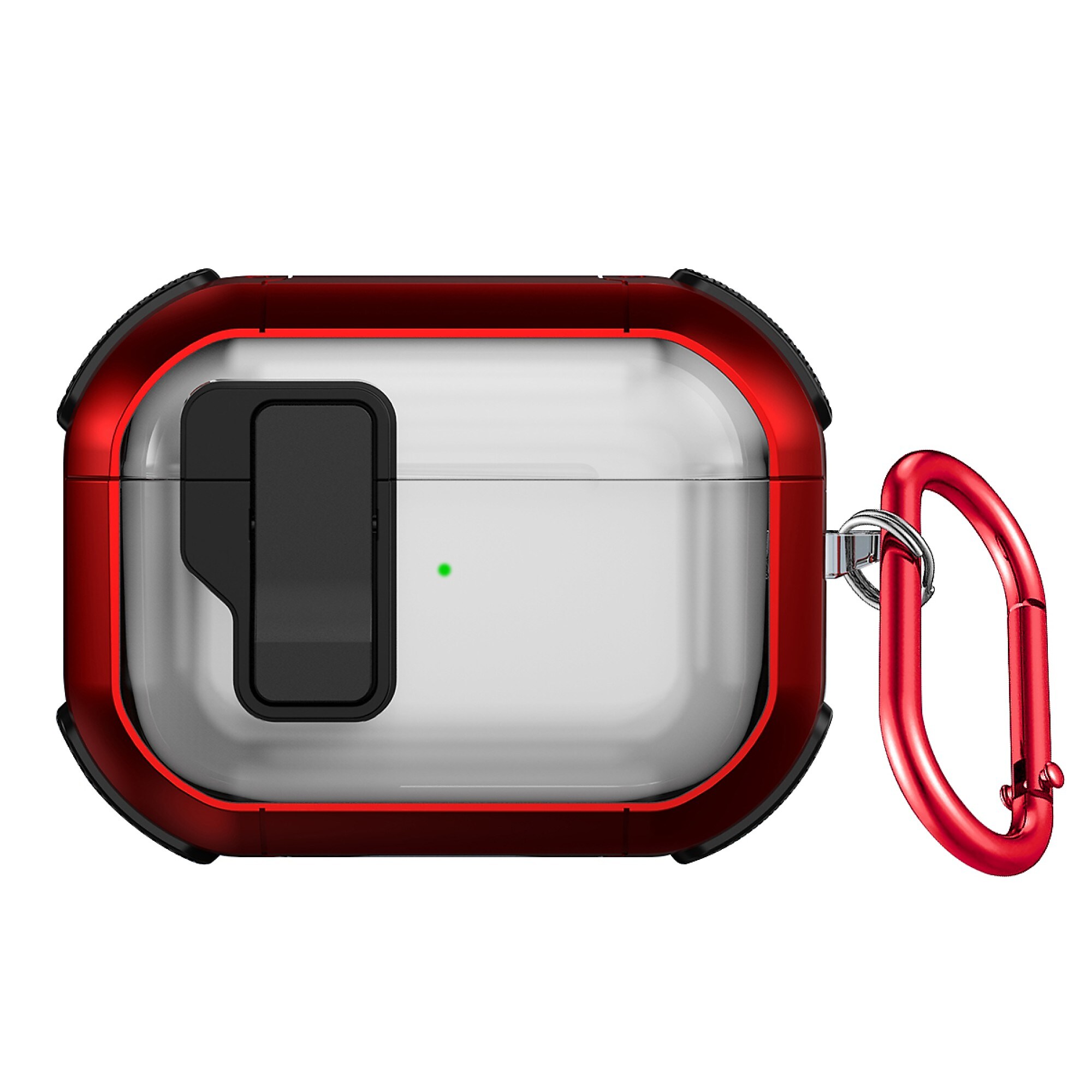 SaharaCase Venture-X Series Secure Lock Case with Premium Clip for Airpods Pro 3, Anti-Shock Corners, Viper Red (HP00232) Sansujyuku sansujyuku.com
