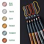 Crayola Signature Acrylic Liquid Metal Markers, Assorted Colors, 6/Pack (58-6702)~#|#~E212BE77-CFDA-4635-AAA1BF8F673FC41F_sc7