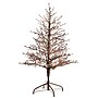 Nearly Natural 4-ft Frosted Berry Twig Artificial Christmas Tree with 100 Multicolored Gum Ball LED Lights (T3256)~#|#~E21397A6-2C92-4D8F-90DA7819C49954B0_sc7