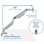 Mount-It! Dual Monitor Mount Arm with 2 USB Ports (MI-2762)~#|#~E2140D23-14B0-4ECF-80CAB4AD3A3AF303_sc7