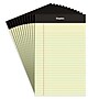 Staples Notepads, 5" x 8", Narrow Ruled, Canary, 50 Sheets/Pad, Dozen (ST57298)~#|#~E217C8B1-7859-4A04-8A102C658BECD21A_sc7