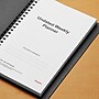 Staples 5" x 8" Weekly Planner, Black (ST60460-24)~#|#~E21B43F0-118A-4D00-9AFC00EB92C1E12B_sc7
