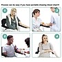 Viva Comfort Portable Phlebotomy Blood Drawing Chair, Black (ADI997-03-BLK-MK)~#|#~E2216DA8-ADCB-4F67-B24B23445E17B33F_sc7