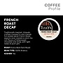 Tully's French Roast Decaf Coffee Keurig® K-Cup® Pods, Dark Roast, 96/Carton (700282)~#|#~E2253844-14E8-41E3-91D2CA6FFF0393E8_sc7