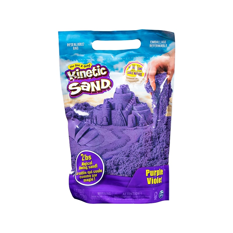 Spin Master Kinetic Sand, Purple (778988559154) image 1