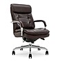 La-Z-Boy Sonata Ergonomic Bonded Leather Swivel Executive Chair, Dark Brown and Chrome (CCHR10014E)~#|#~E22B3F5D-2482-468F-8C662EBD5ECD0211_sc7