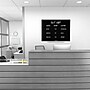 TRU RED™ Tempered Glass Dry Erase Board, Black, 4' x 3' (TR61200)~#|#~E22C2544-5508-45D4-970F7E6FD852FF55_sc7