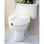 Medline Economy Locking Raised Toilet Seat, 5" H, 400 lb. Capacity, White (G4-501RX1)~#|#~E2313F7F-427C-4B93-AFBE18038BDD7D96_sc7