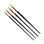 Silver Brush Natural Hog Bristle, Flat Brushes, 4/Pack (SLVGP1070)~#|#~E231E52B-E3B0-4881-BAA892A1FBDECB8F_sc7