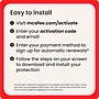 McAfee+ Premium Individual Antivirus for Unlimited Devices, Windows/macOS/Android/iOS/ChromeOS, Product Key Card (MPP51ESTURPIW)~#|#~E232478A-EBEE-44EC-B7A907BE296E9327_sc7